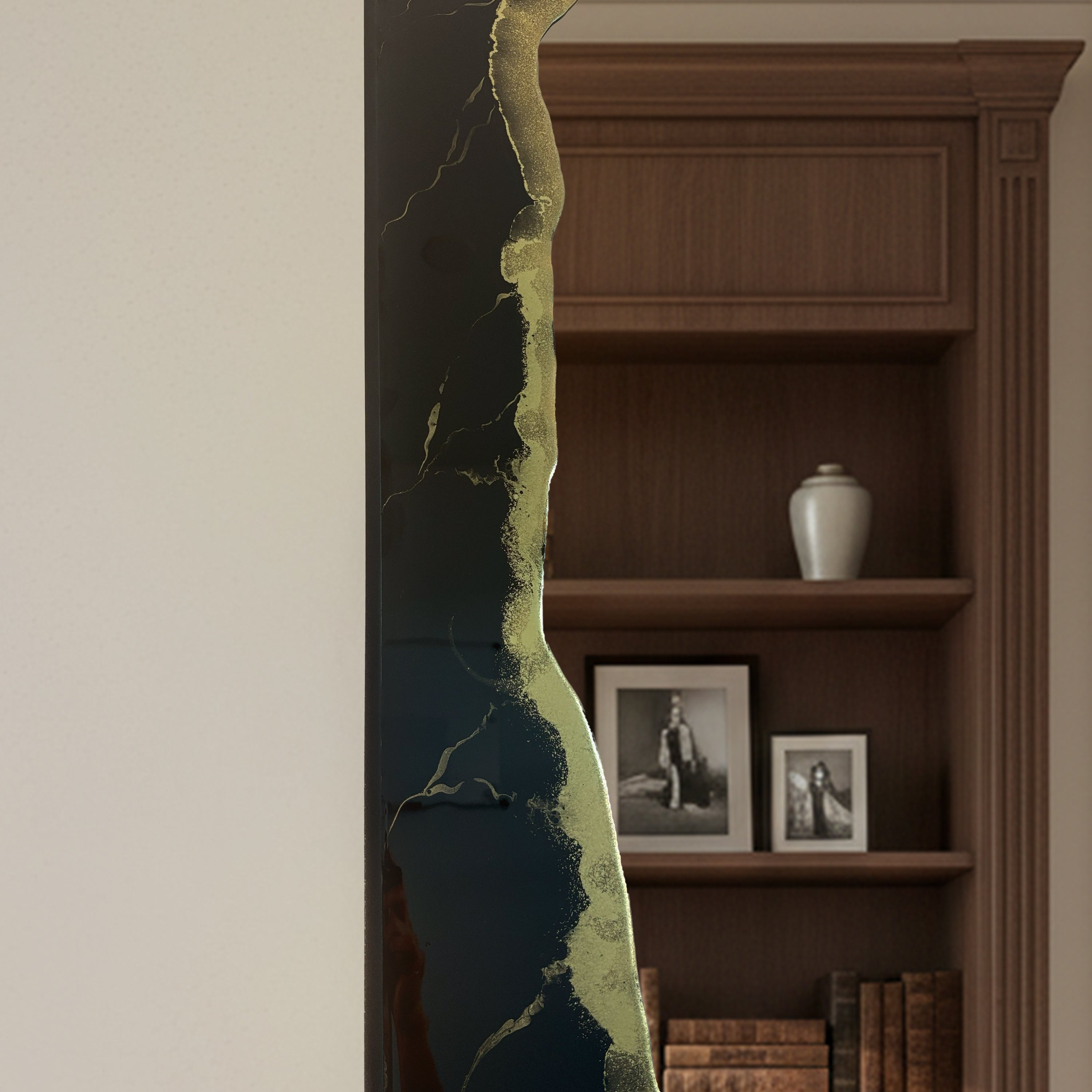 Midnight Shoreline - Décor Mirror