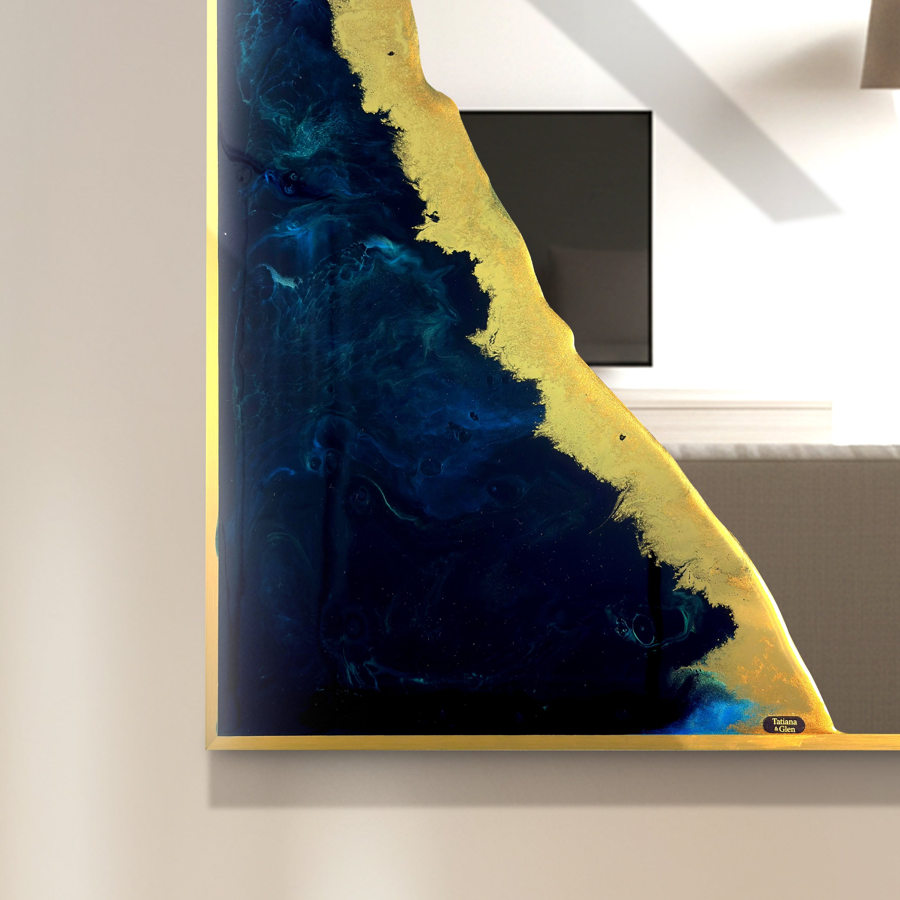 Crescent Tide - Wall Décor Mirror