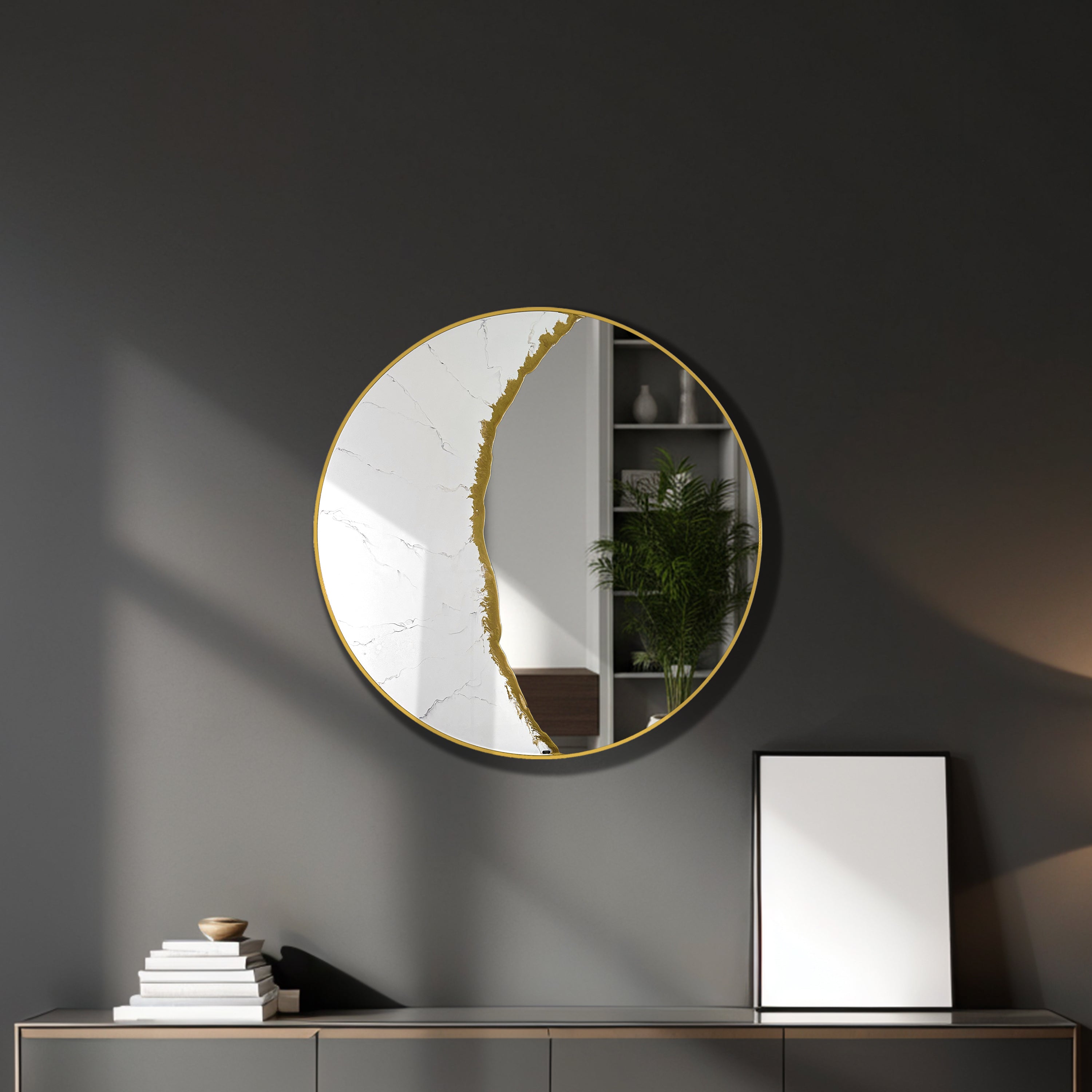 Gilded Eclipse - Wall Décor Mirror