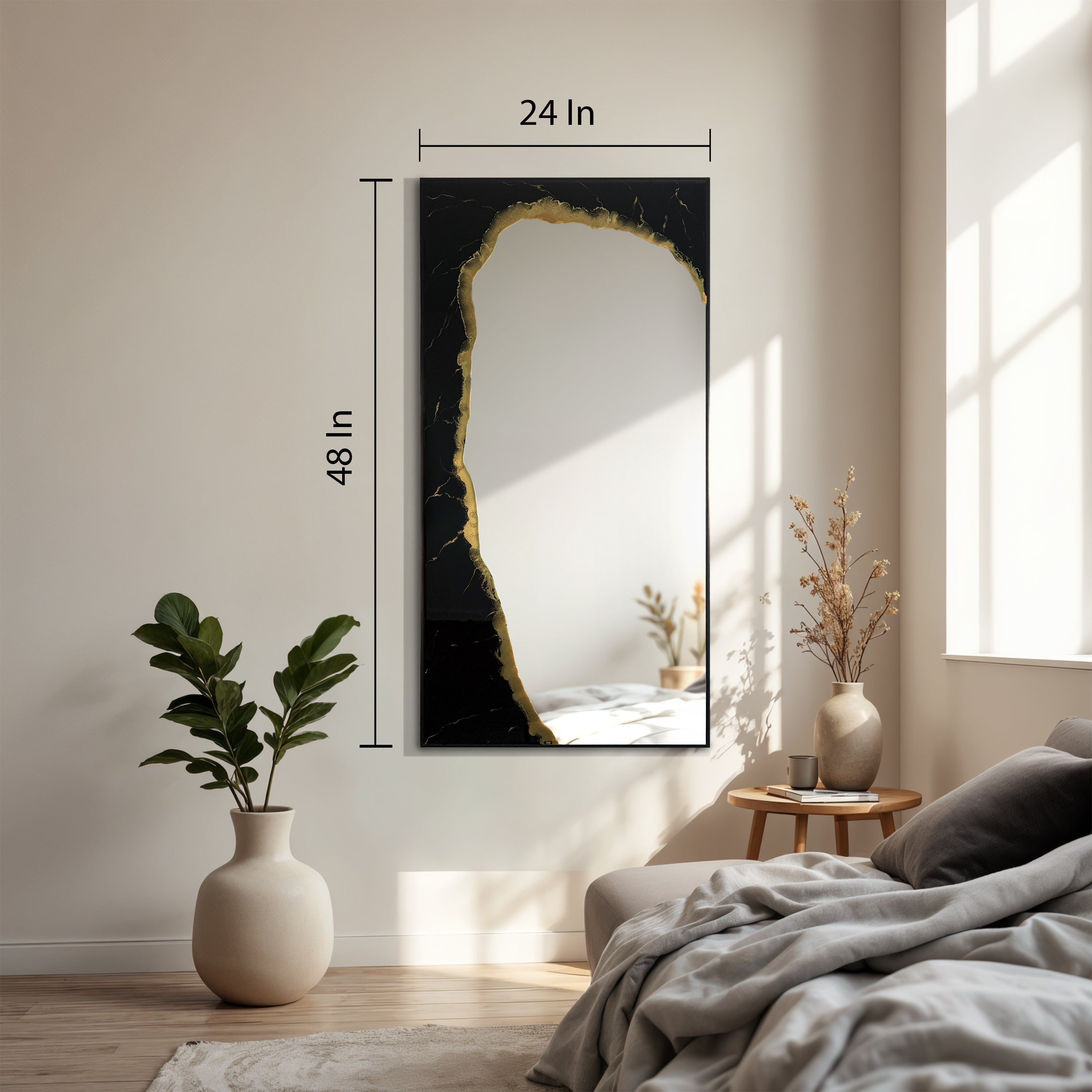 Midnight Shoreline - Décor Mirror