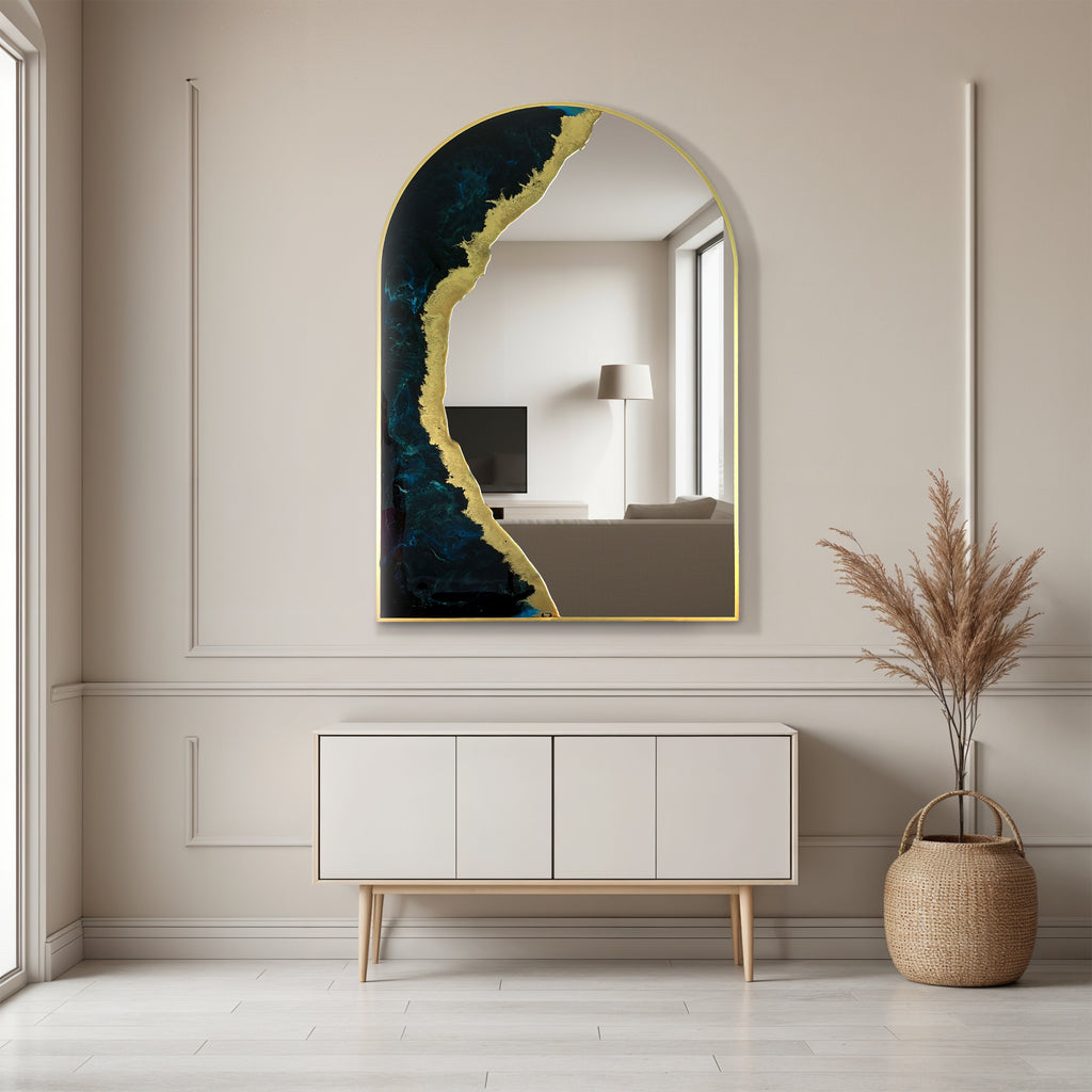 Crescent Tide - Wall Décor Mirror