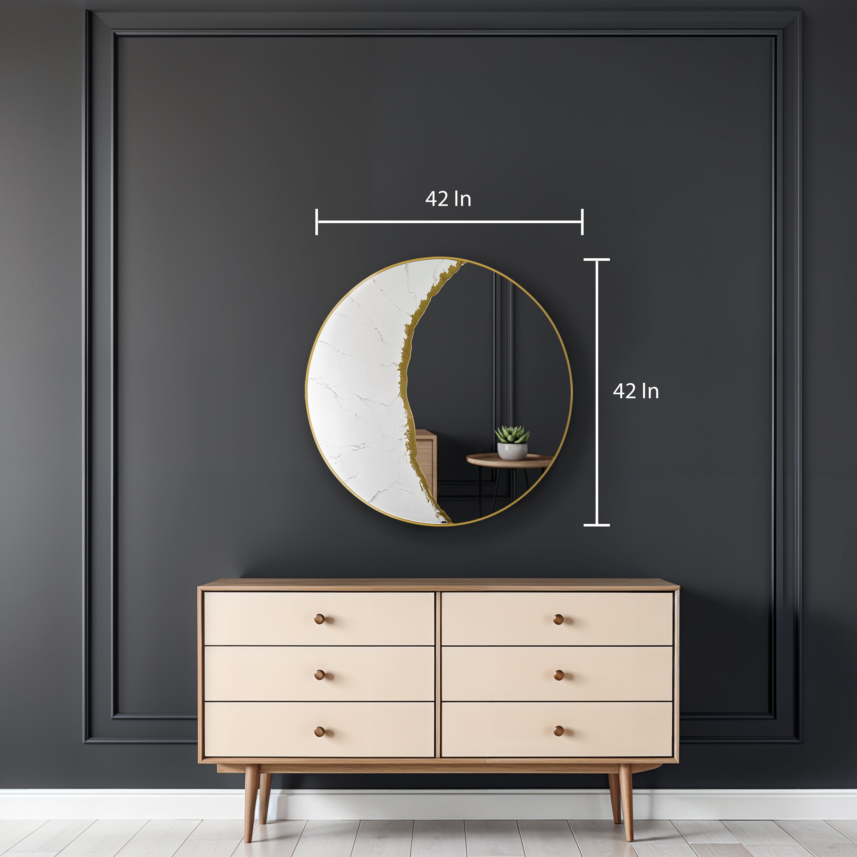 Gilded Eclipse - Wall Décor Mirror