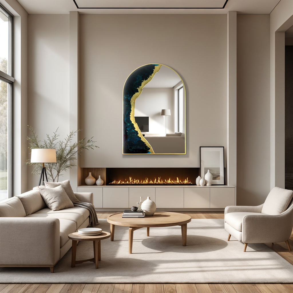 Crescent Tide - Wall Décor Mirror