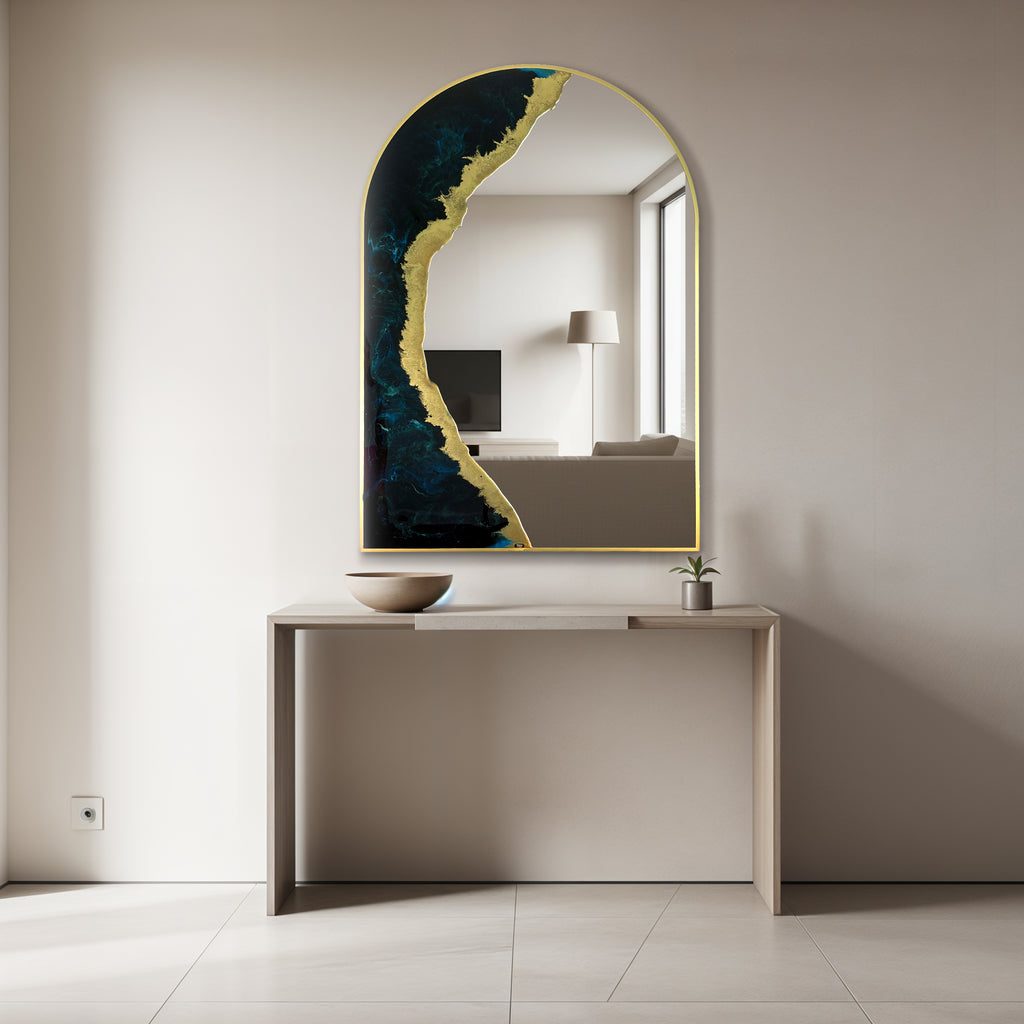 Crescent Tide - Wall Décor Mirror