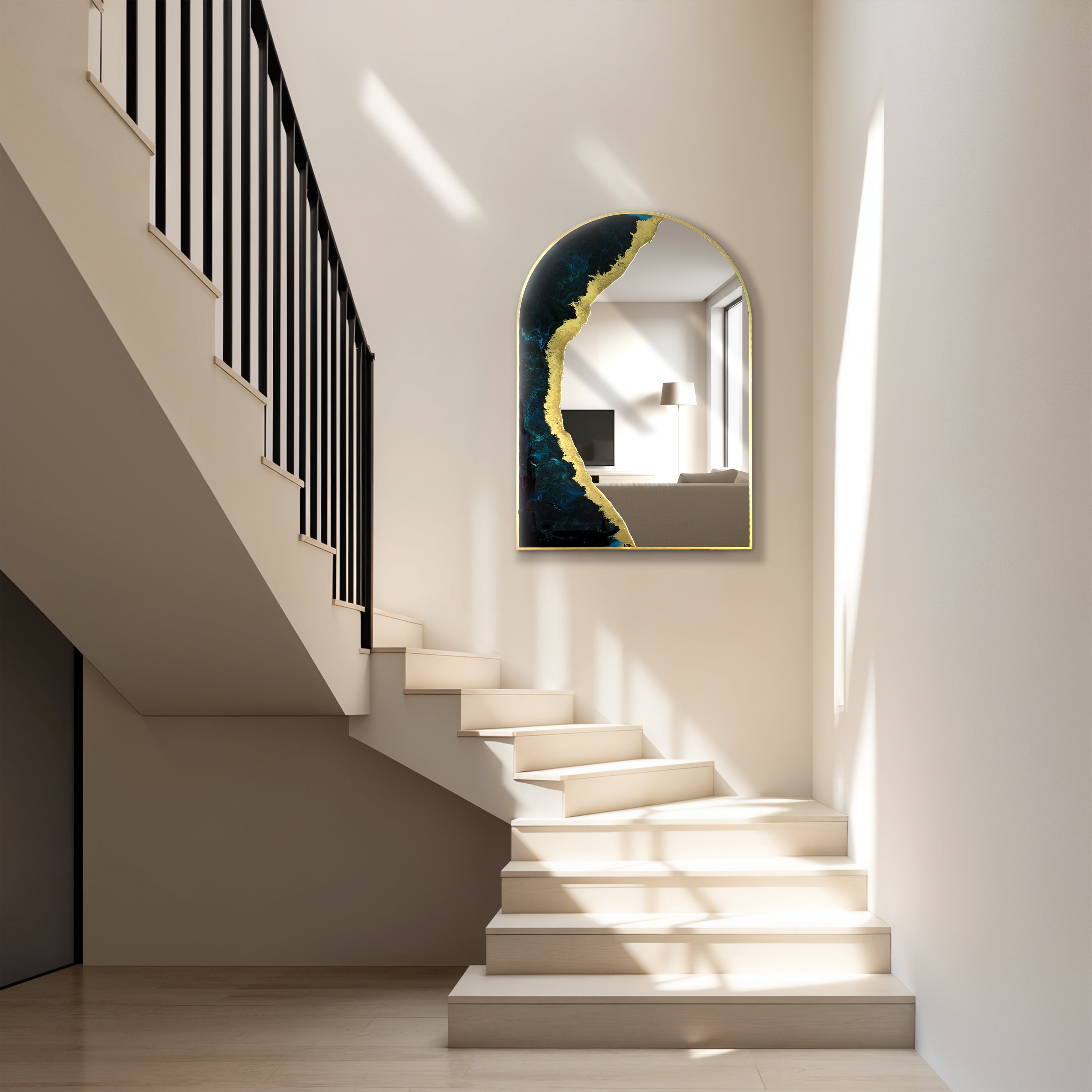 Crescent Tide - Wall Décor Mirror