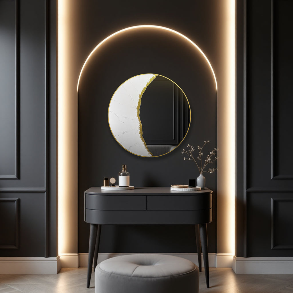 Gilded Eclipse - Wall Décor Mirror
