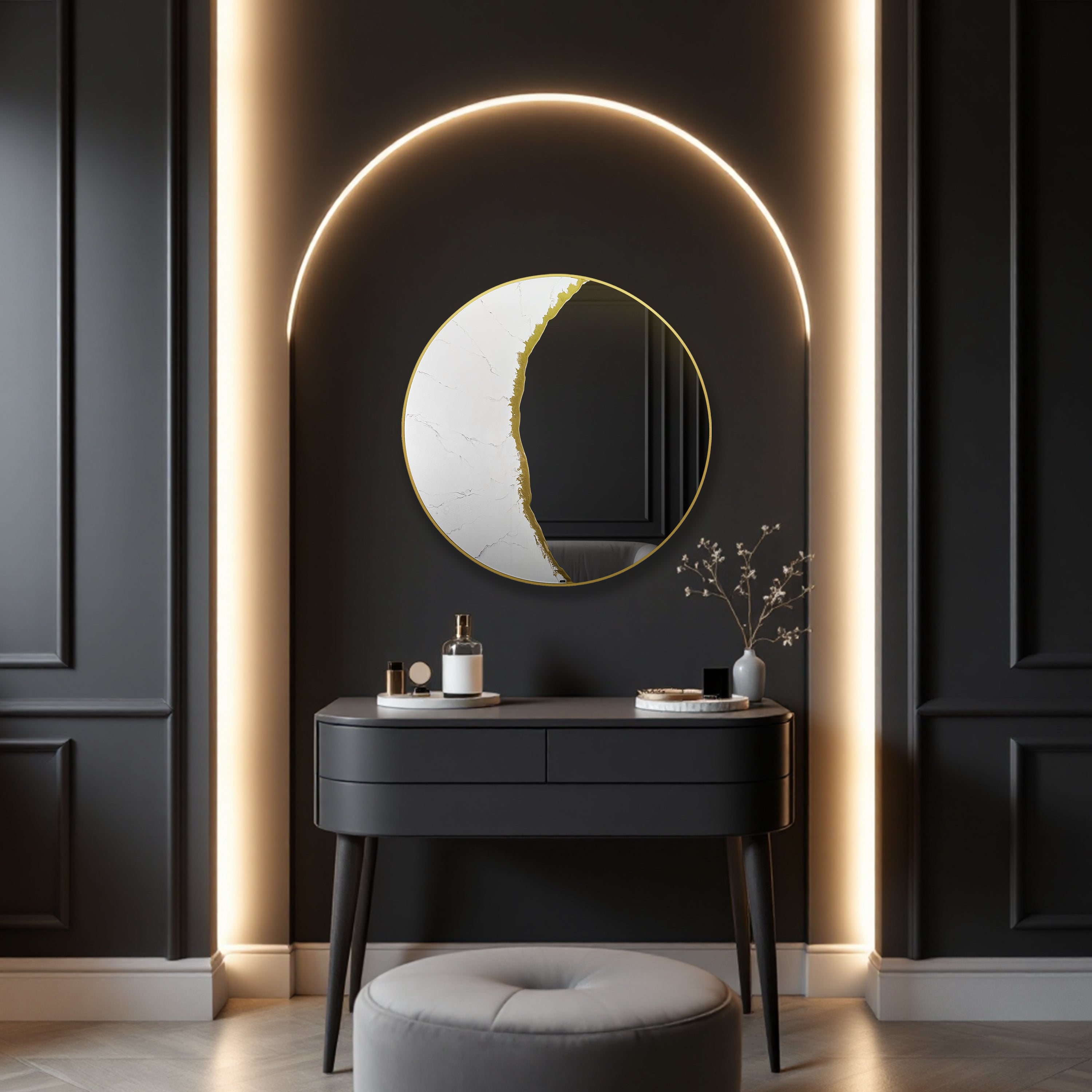 Gilded Eclipse - Wall Décor Mirror